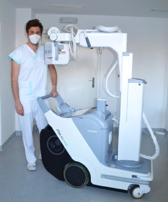 Nový pojízdný rentgen v Nemocnici AGEL Valašské Meziříčí usnadní vyšetření imobilních pacientů