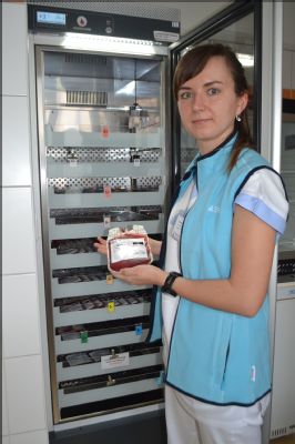 Oddělení klinické biochemie Nemocnice AGEL Valašské Meziříčí vydalo pacientům v loňském roce více než 1 800 transfuzních přípravků
