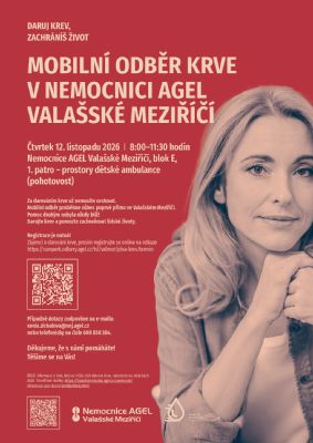 Valašské Meziříčí zažije premiéru: V nemocnici se poprvé uskuteční mobilní odběr krve